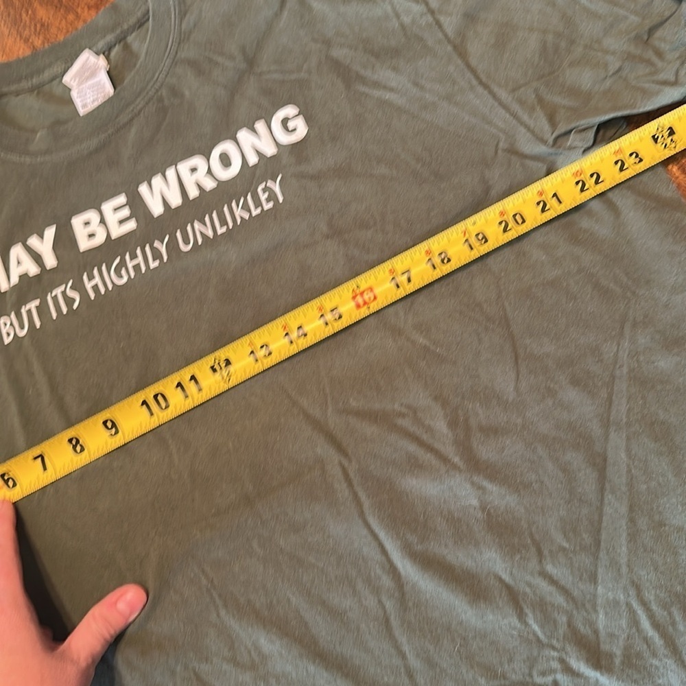 Slogan men’s T shirt size 2XL - Picture 4 of 7